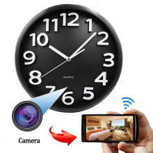 Relógios de parede APP Wi-Fi Spy Camera Wireless Hidden Nanny Câmeras Relógio com câmera oculta com detecção de movimento
